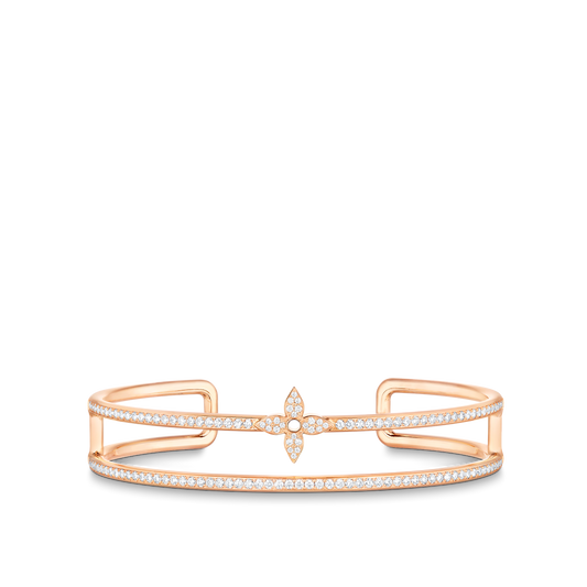 18K Louis Idylle Blossom Two-Row Bracelet