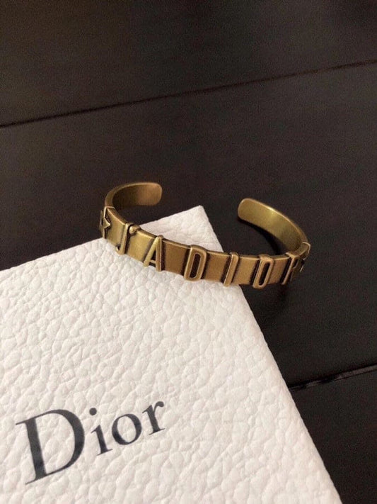 18K CD J¡¯adior Star Open Cuff Bracelet