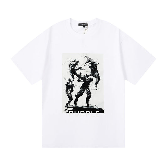 PURPLE fashion T-shirt