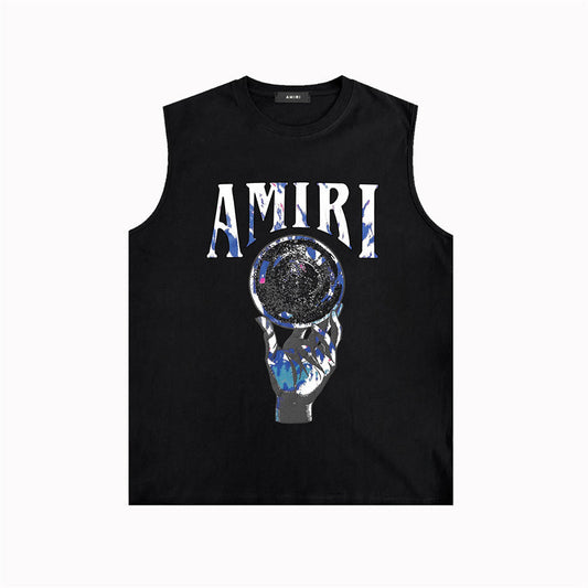 Amiri style vest
