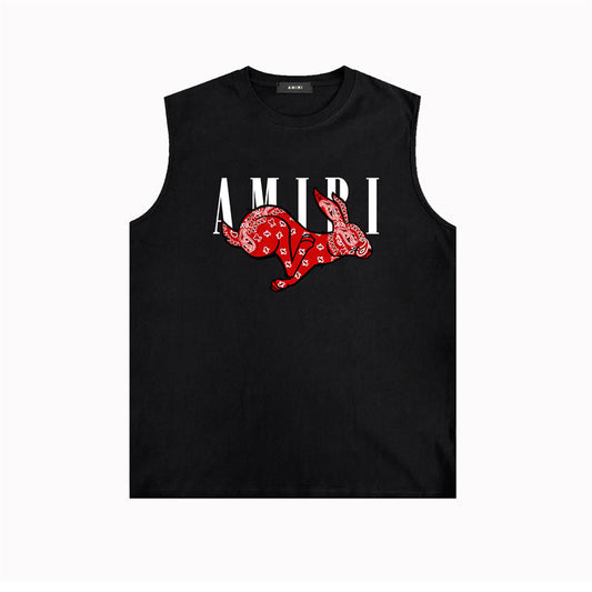 Amiri style vest