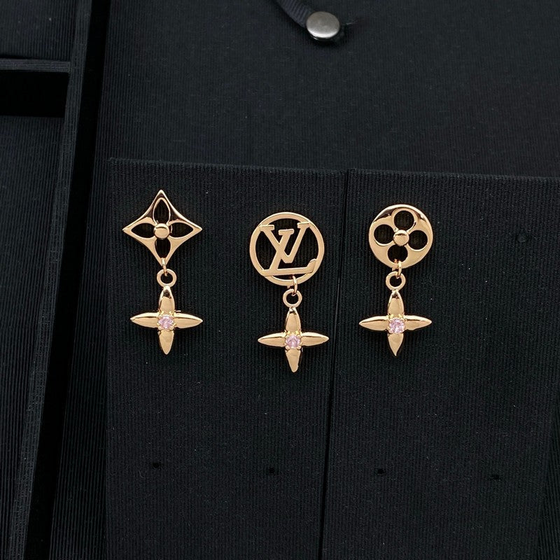 18K Louis Blossom Gold Earrings