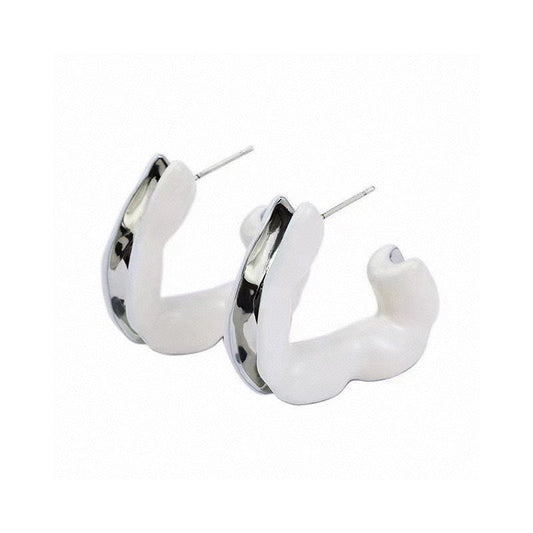 18K BV Color Earrings