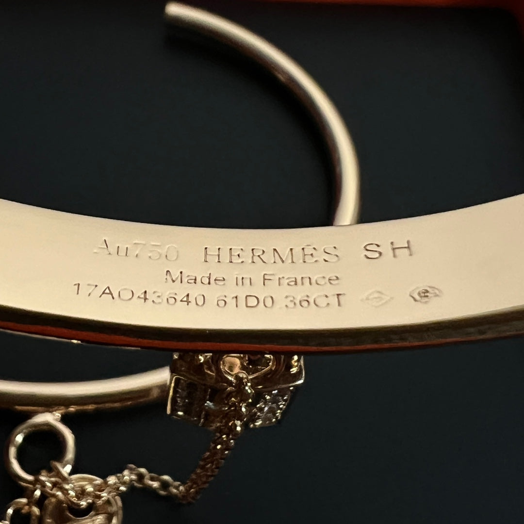 18K Kelly Clochette Diamonds H Bracelet