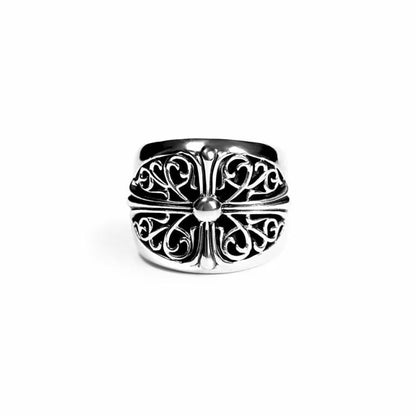Chrome-Hearts CLASSIC OVAL RING -5