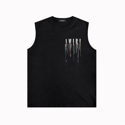 Amiri style vest