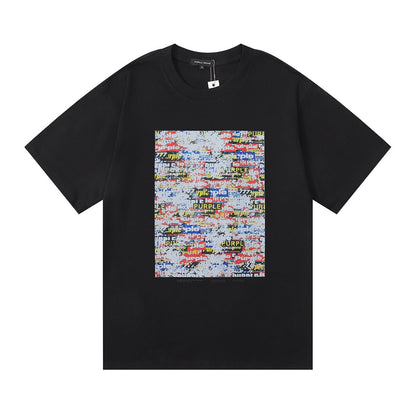 PURPLE  fashion T-shirt