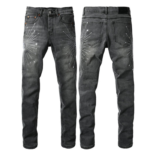 PURPLE  Fashion Jeans 9123