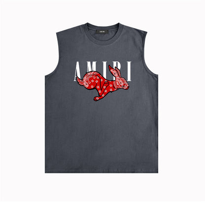 Amiri style vest