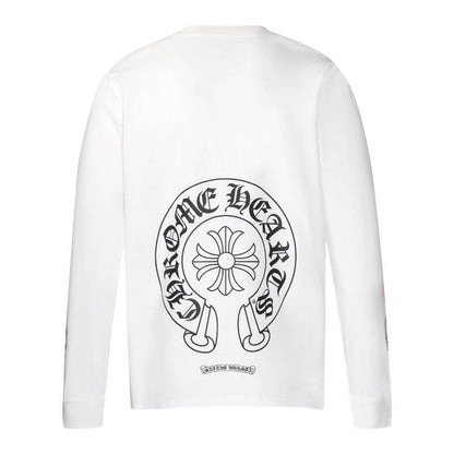 CHROME-HEARTS Men's Long-Sleeve T-shirt Sweatshirt K8009