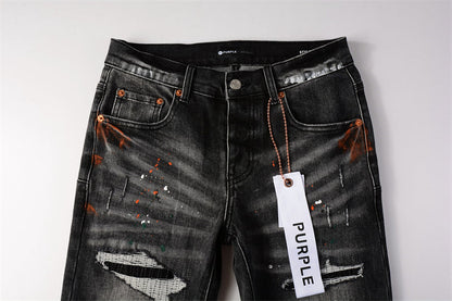 PURPLE  Fashion Jeans 9018