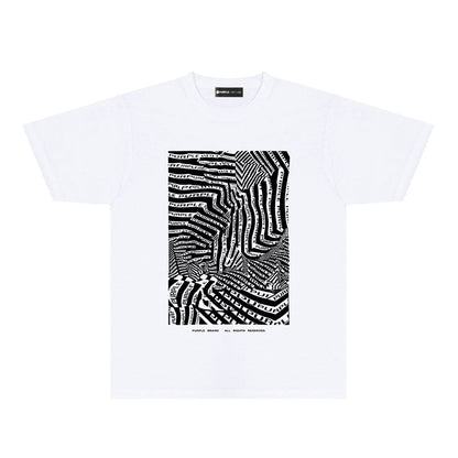 PURPLE  fashion T-shirt