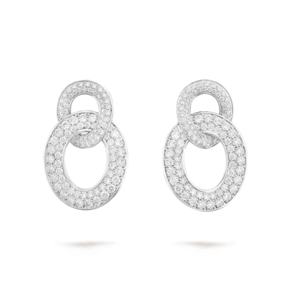 18K Olympia Diamonds Earrings