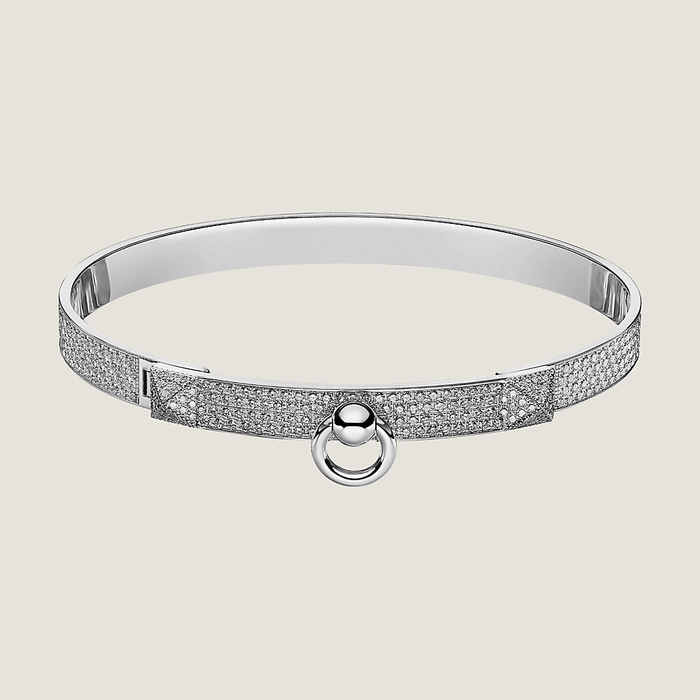 18K Collier De Chien Diamond H Bracelet