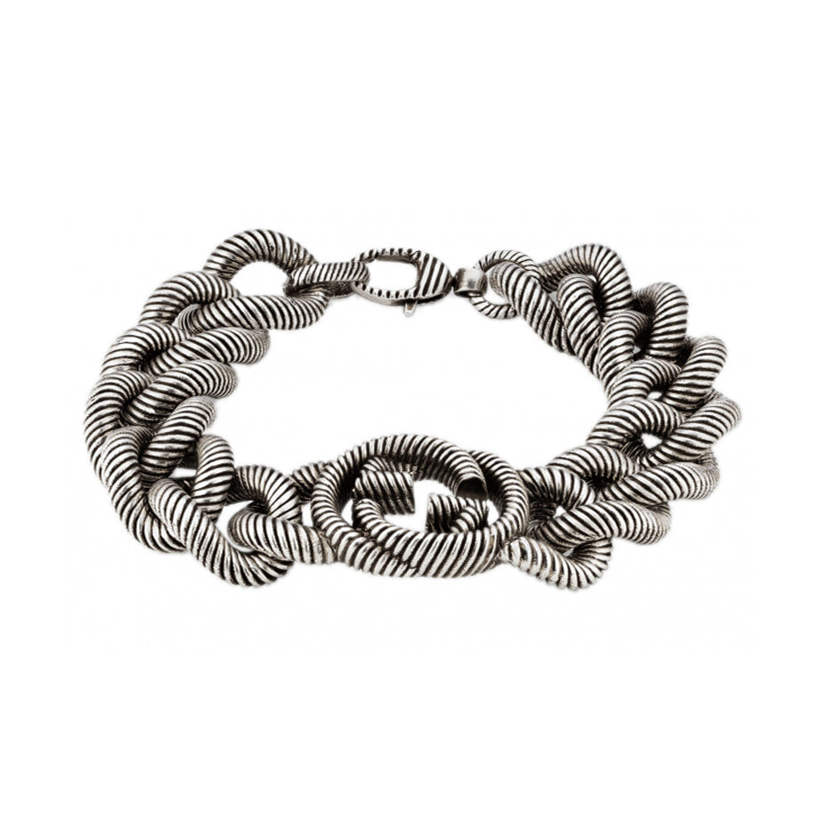 Double G Interlocking G Bracelet