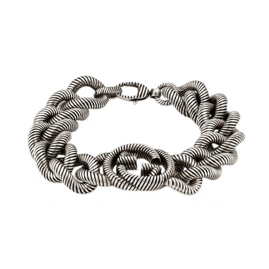 Double G Interlocking G Bracelet