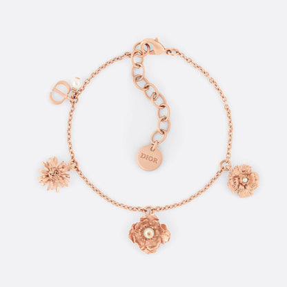 18K CD D-Millefiori Bracelet