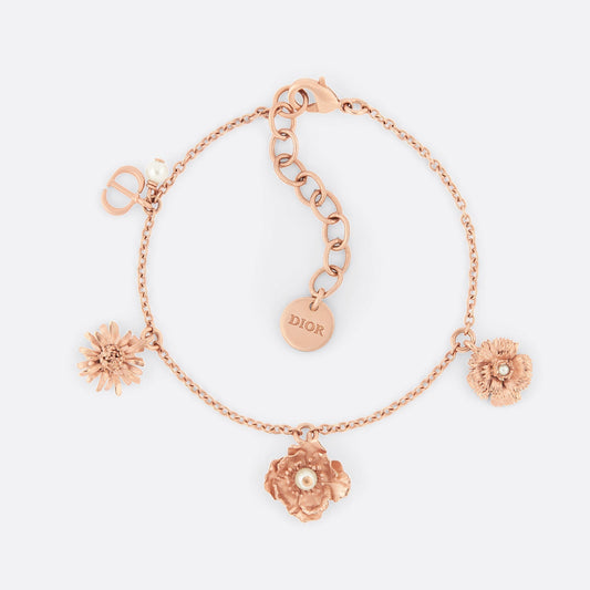 18K CD D-Millefiori Bracelet