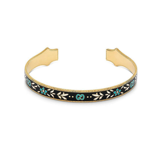 18K Double G Icon Blooms Bracelet