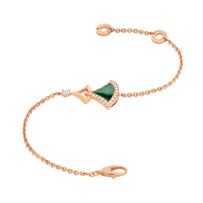 18K Divas' Dream Malachite Bracelet