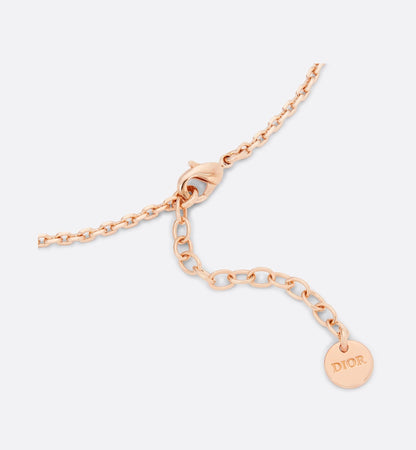 18K Petit CD Pink Crystals Bracelet