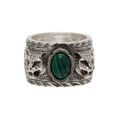 Double G Feline Garden Green Ring