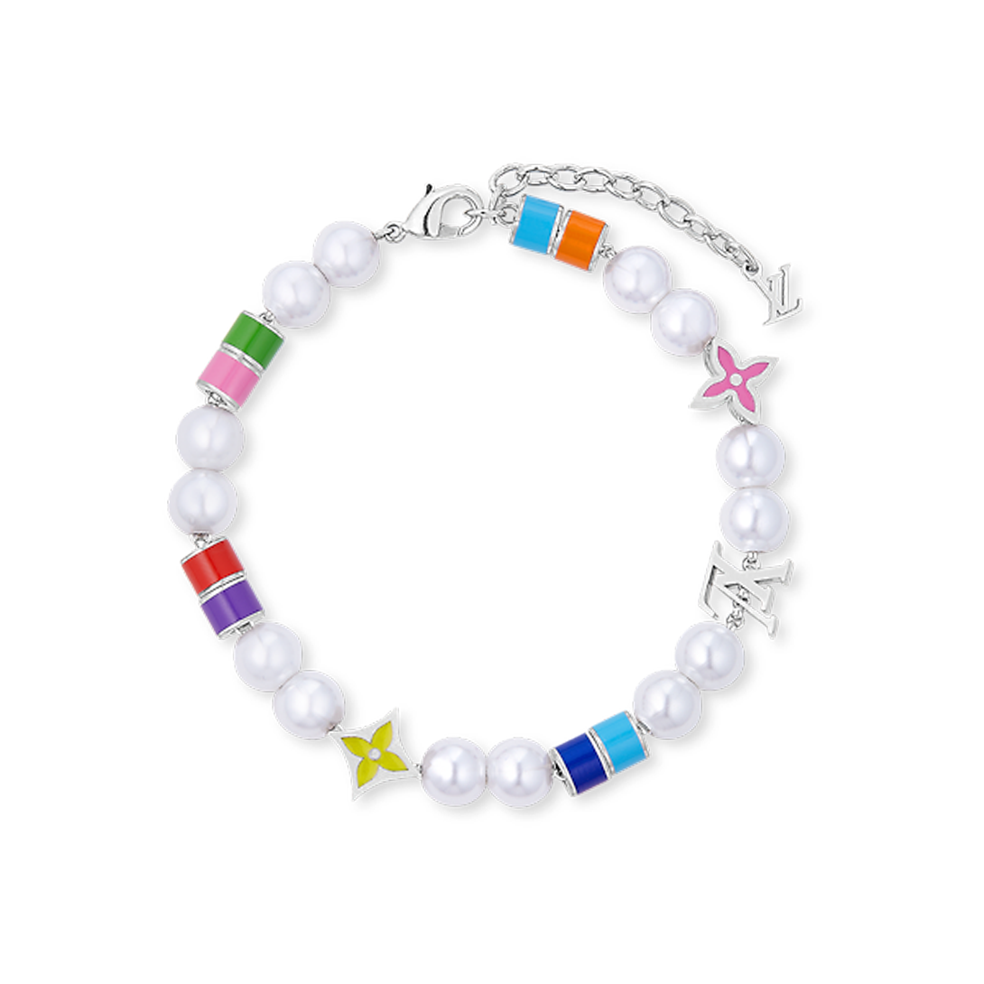 18K Louis MNG Pearls Party Bracelet