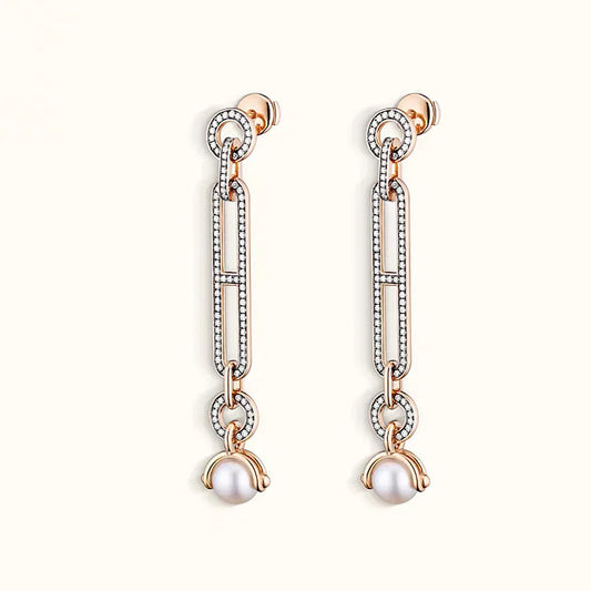 18K Chandra Diamonds Earrings
