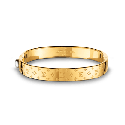 18K Louis Nanogram Cuff Bracelet