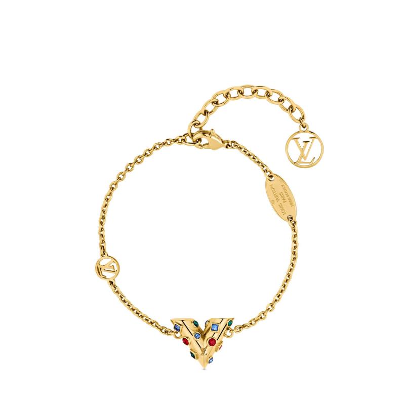 18K Louis Essential V Plan¨¨te Bracelet