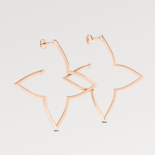18k Louis Debuts Blossom Earrings