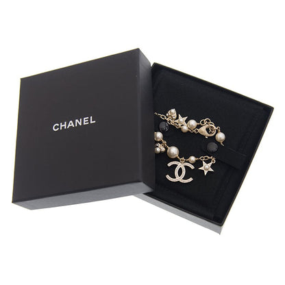 18K CC Pearls & Diamonds Bracelet