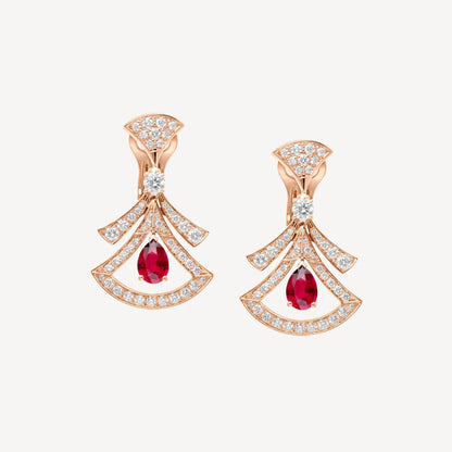18K BV Divas' Dream Openwork Earrings
