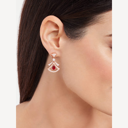 18K BV Divas' Dream Openwork Earrings