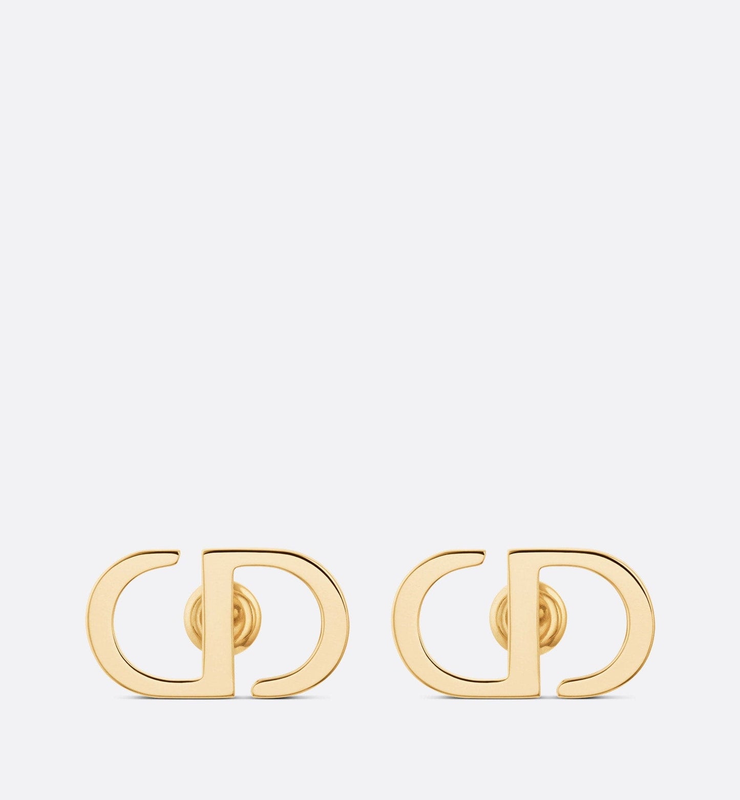 18K Petit CD Stud Earrings