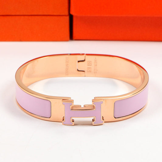 18K Clic H Pink Bracelet