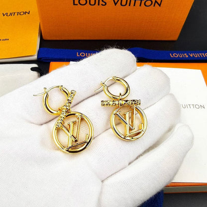 18K Louis Baby Louise Earrings
