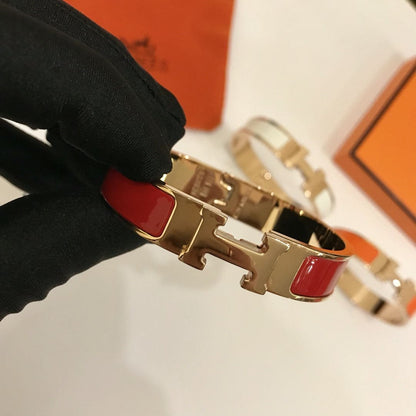18K Clic H Red Bracelet