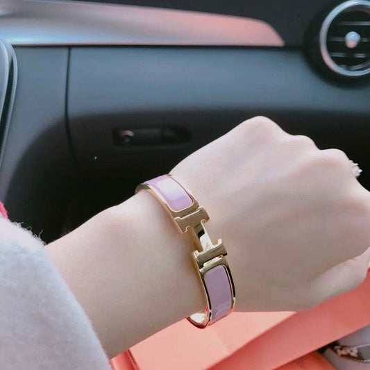 18K Clic H Pink Bracelet