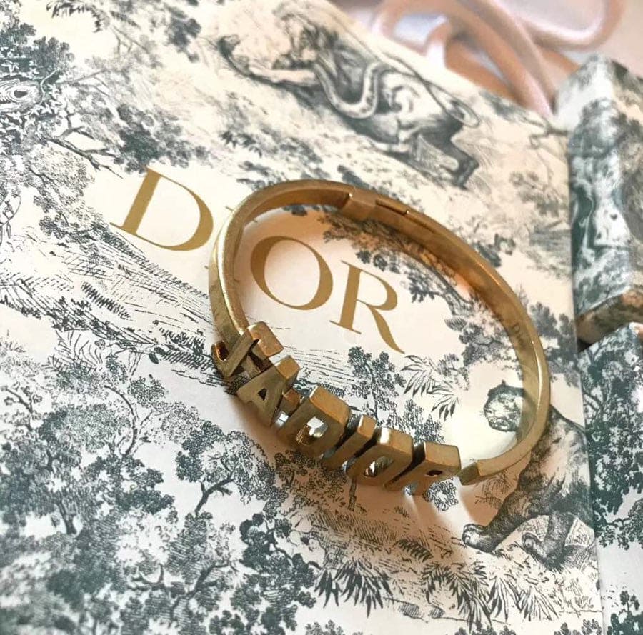 18K CD J¡¯adior Open Cuff Bracelet