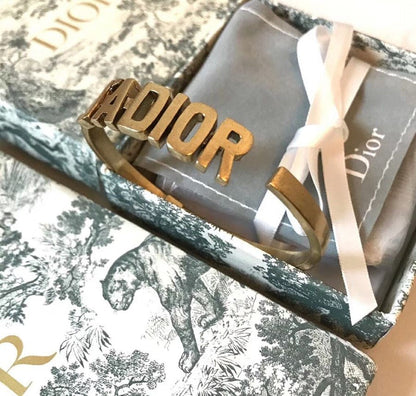 18K CD J¡¯adior Open Cuff Bracelet