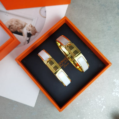 18K Clic Cadenas Light Brown H Bracelet