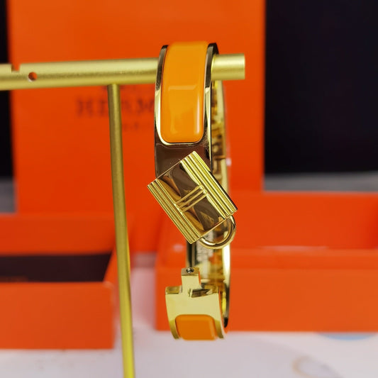 18K Clic Cadenas Orange H Bracelet