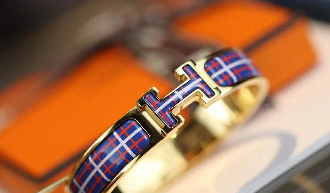 18K Clic H Purple Bracelet