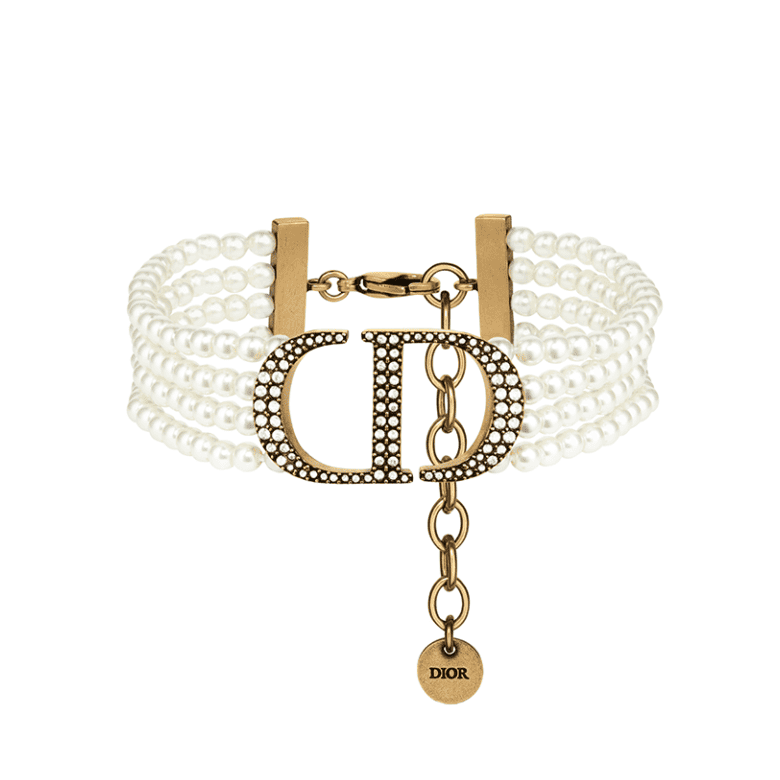 18K CD 30 Montaigne Pearl Bracelet