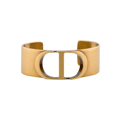 18K CD Cuff Bracelet