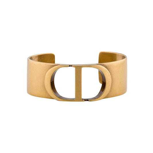 18K CD Cuff Bracelet