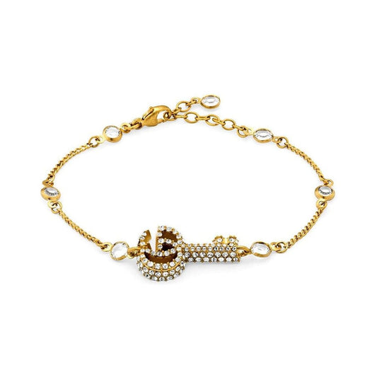18K GG Crystal Key Bracelet
