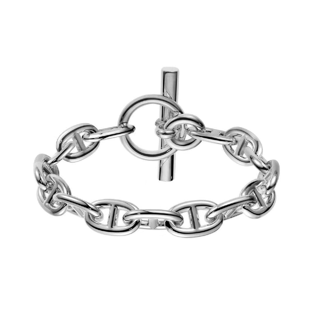 18K Cha?ne D'ancre Encha?n¨¦e H Bracelet