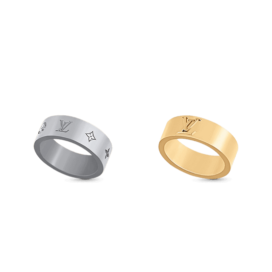 18K Louis Instinct Set of 2 Rings